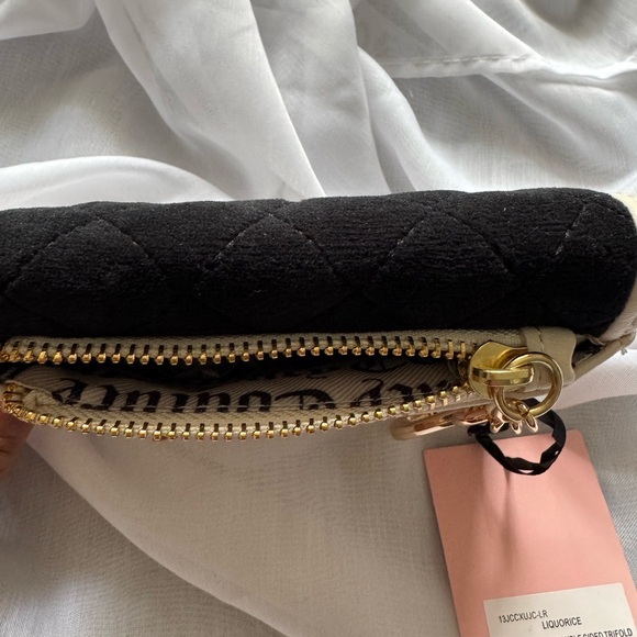 Juicy Couture Royal Couture Double Sided Trifold Wallet - Picture 7 of 9